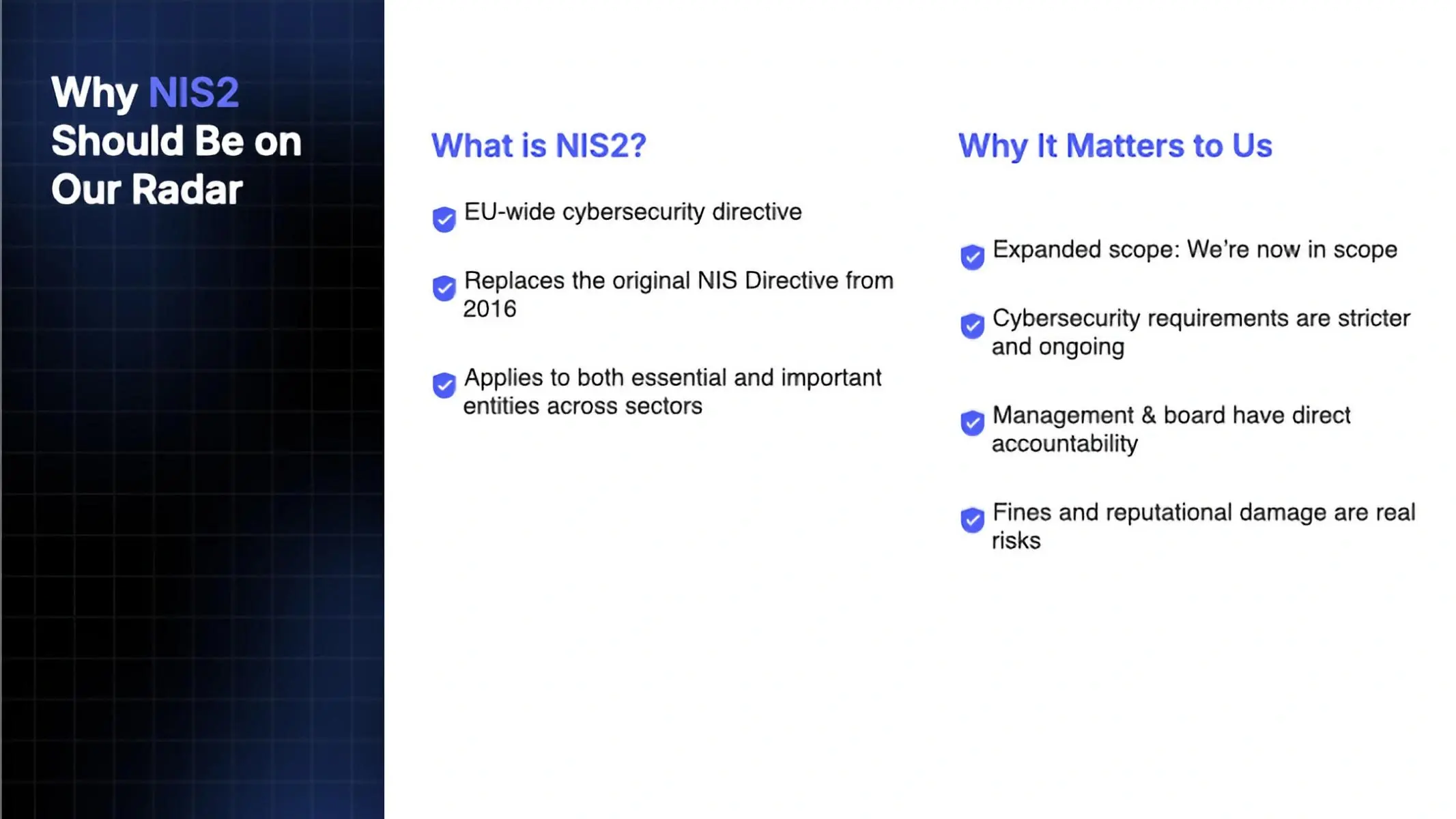 Stakeholder Presentation Preview Page 2