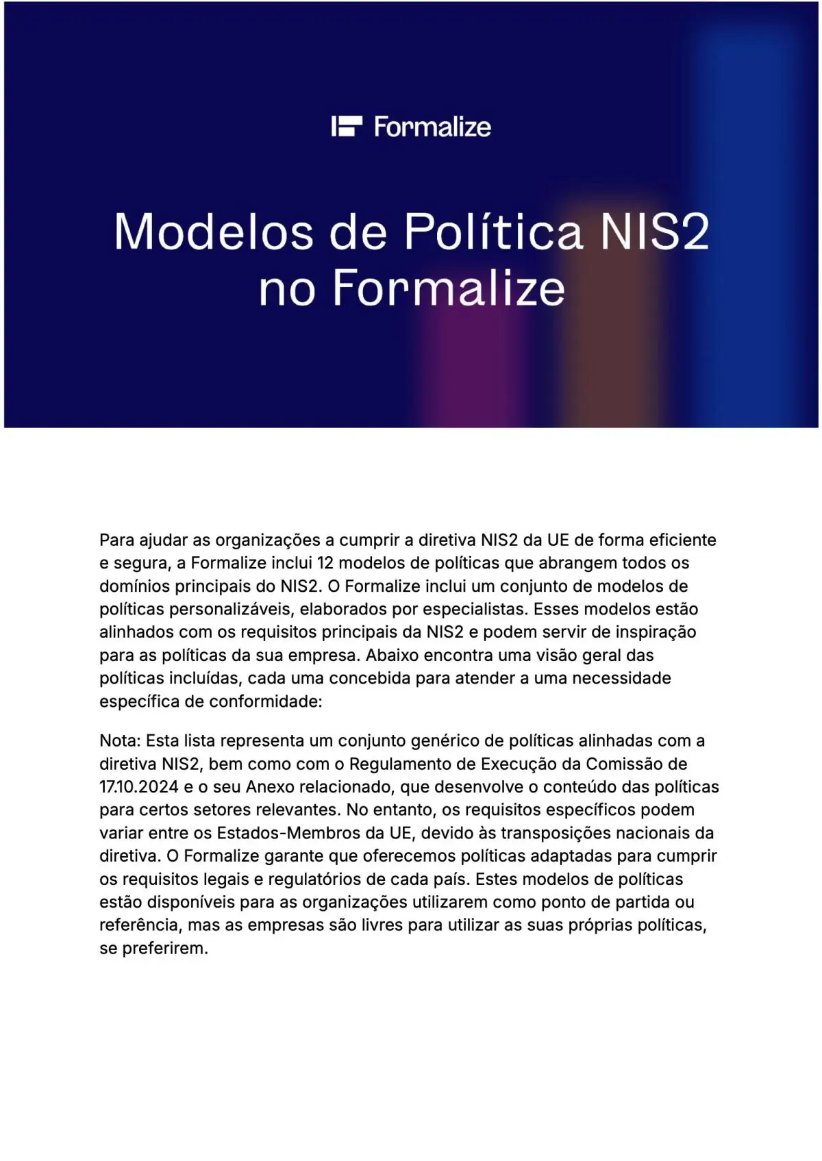 Policy Controls Preview Page 1