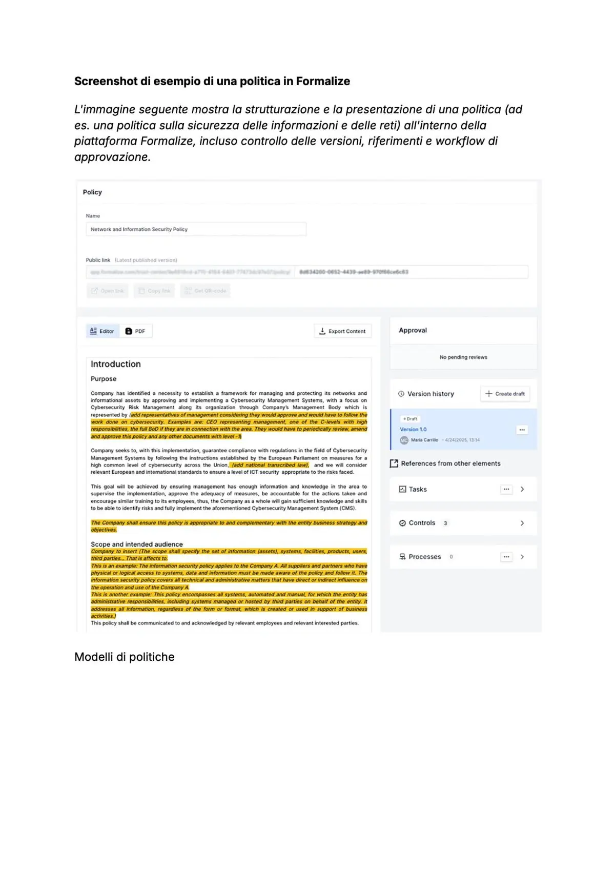 Policy Controls Preview Page 2